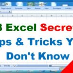 18 Advanced Excel Tips and Tricks, Excel Secrets you don’t know