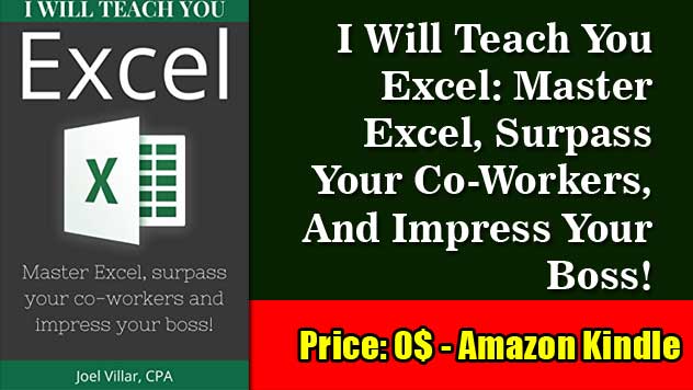 Free Excel Kindle Books on Amazon