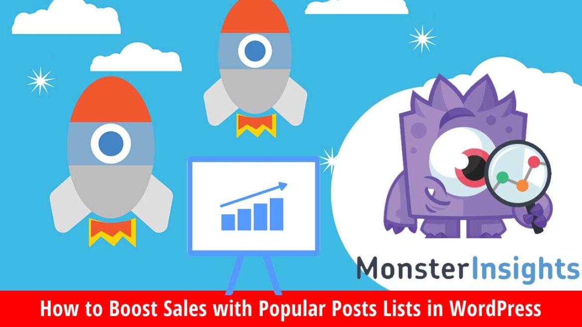 How to Boost Sales with Popular Posts Lists in WordPress