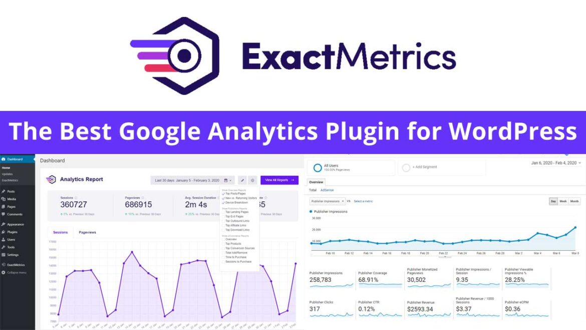 ExactMetrics - The Best Google Analytics Plugin for WordPress