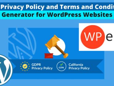 Free Privacy Policy and Terms and Conditions Generator for WordPress Websites