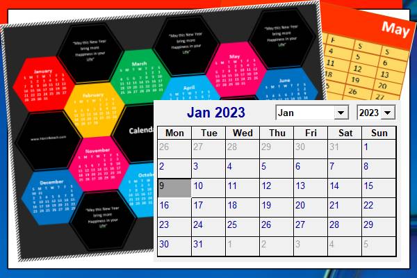 Calendar Word Template