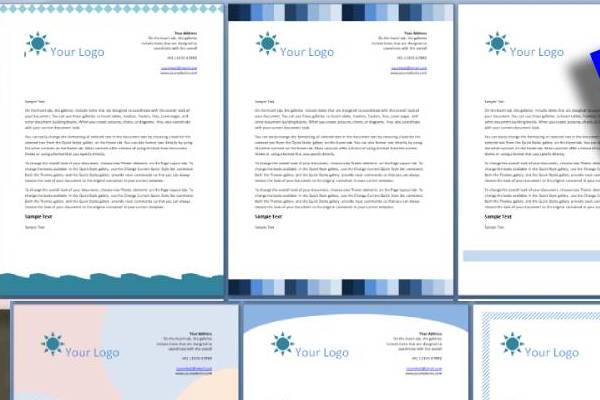 Letterhead Format in Word