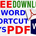 MS Word Shortcut Keys PDF