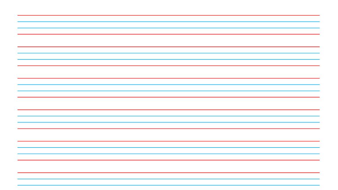 Lined Paper Template Word - HBN Infotech