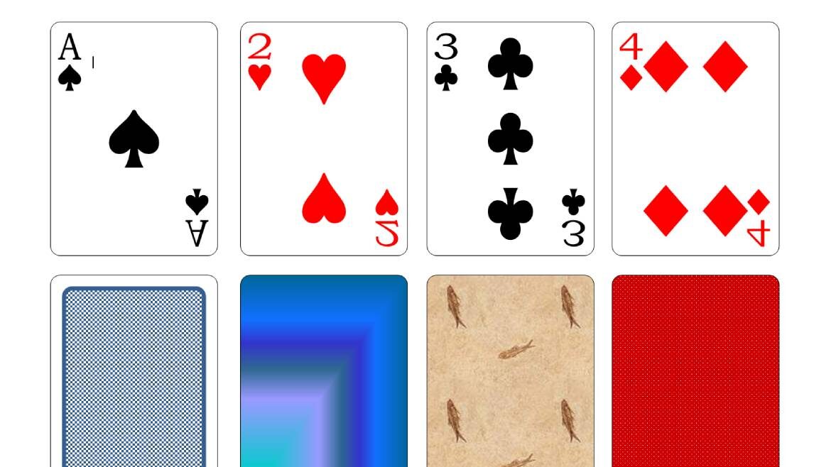 Playing Cards Word Template