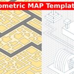 Isometric Map Template