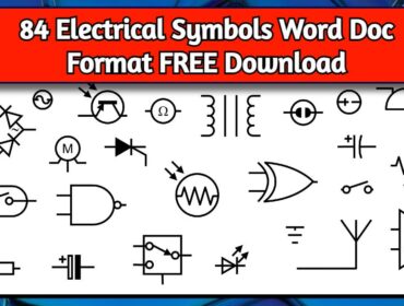 Electrical Symbols Word Doc Format - Electrical Symbols for Word Download