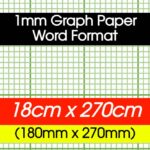 1mm Graph Paper