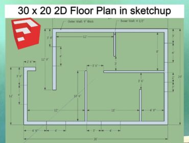 Sketchup 2D Floor Plan Download
