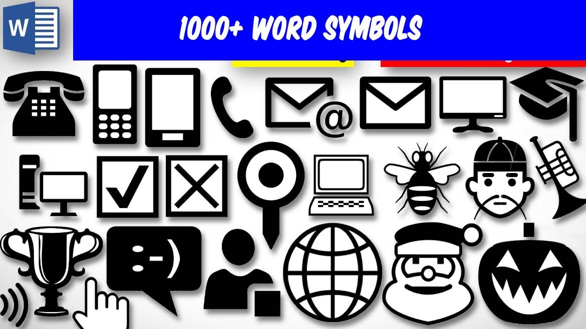 Free Word Symbols and Icons Download