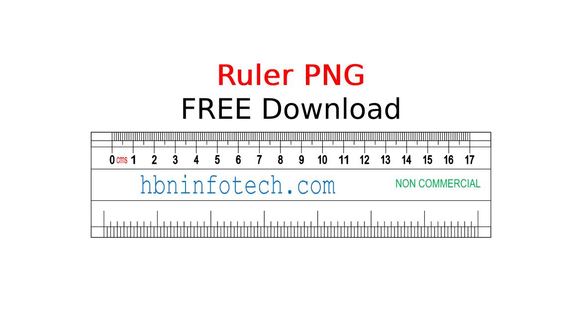 Ruler PNG Transparent HBN Infotech