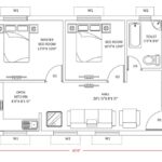2BHK House Plan PDF Download