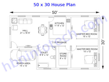 50 x 30 Floor Plans