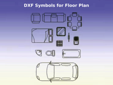 DXF Symbols for Floor Plan - FREE Download